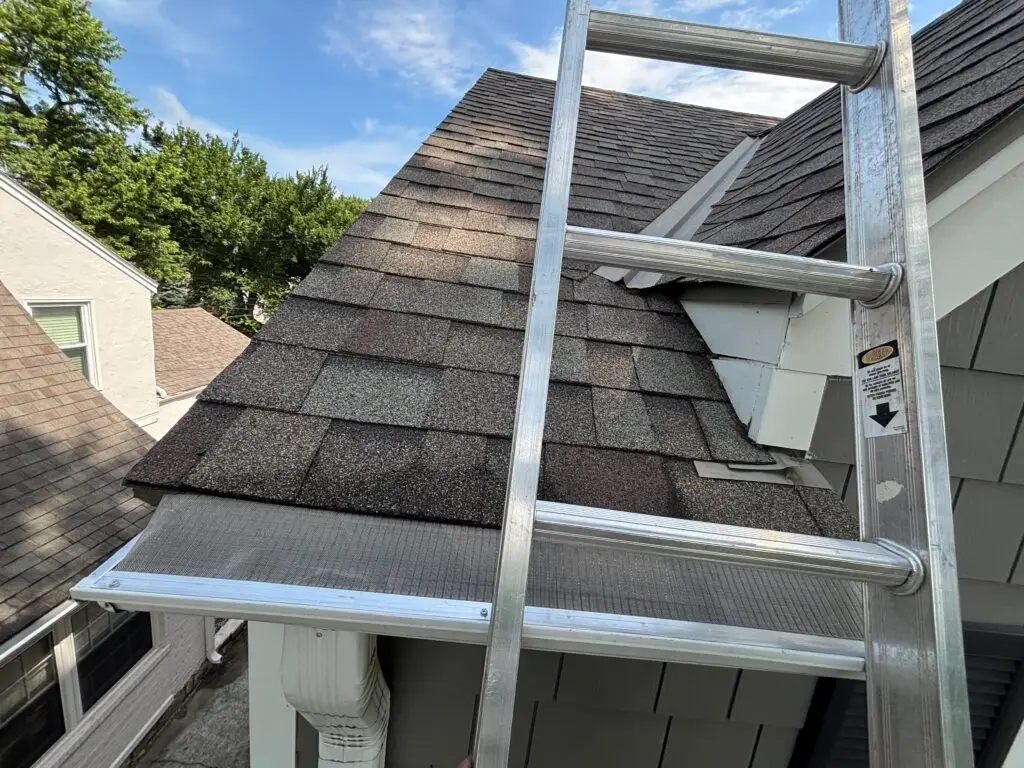 Gutter Cleaning and Guard Installation in Kansas City — gutter clean and guard install