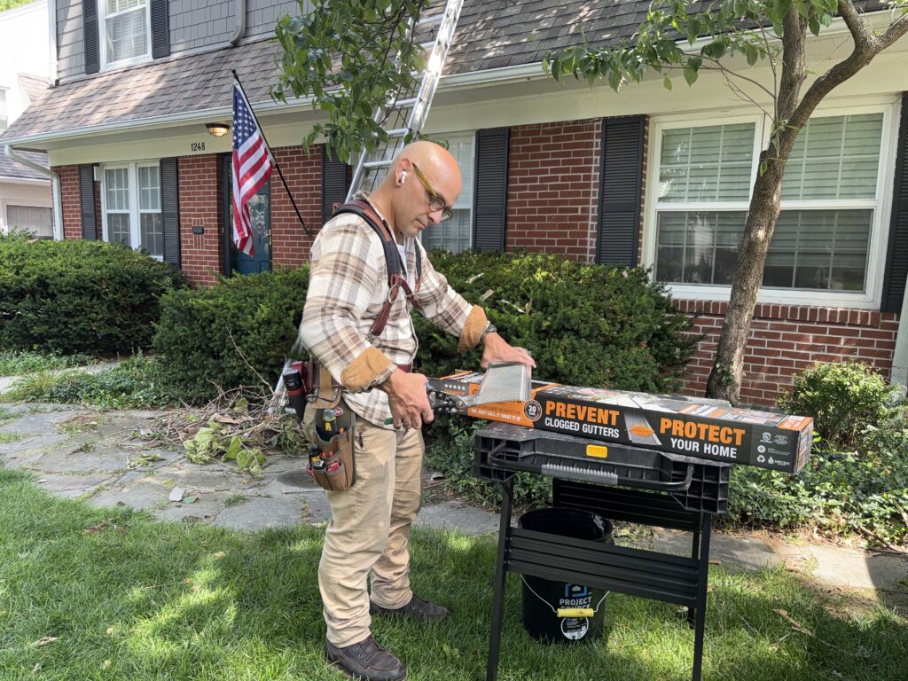 Gutter Cleaning and Guard Installation in Kansas City — gutter guard installation