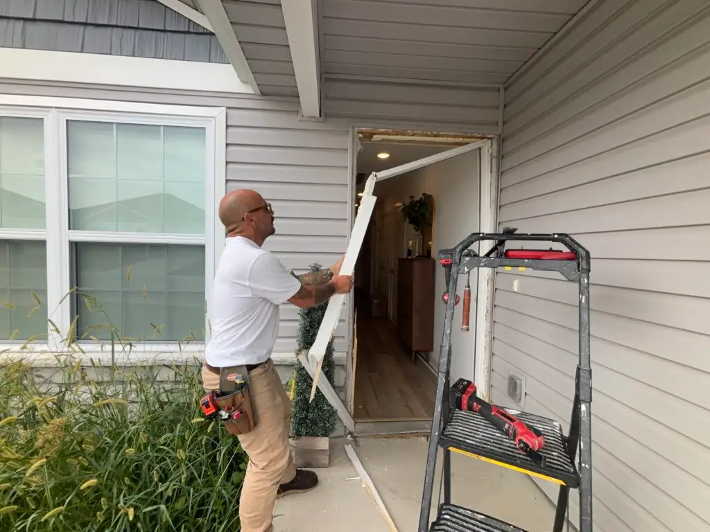 Exterior Door Replacement in Kansas — exterior door replacement service