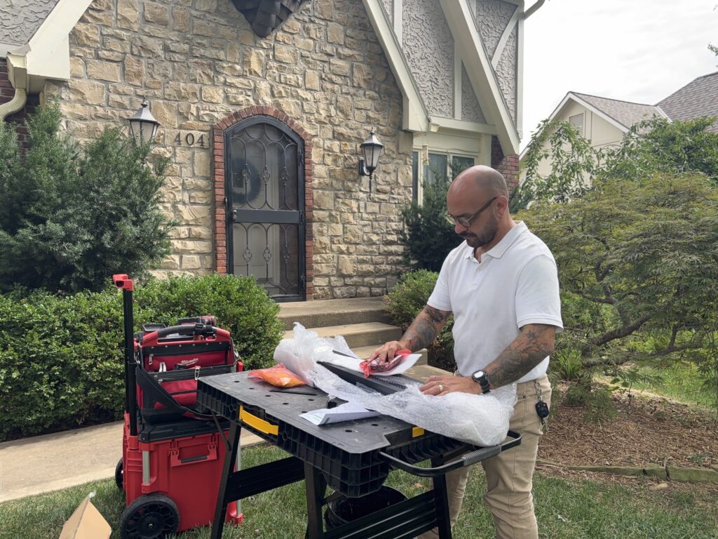 Handrail Installation in Kansas City — hand rail install